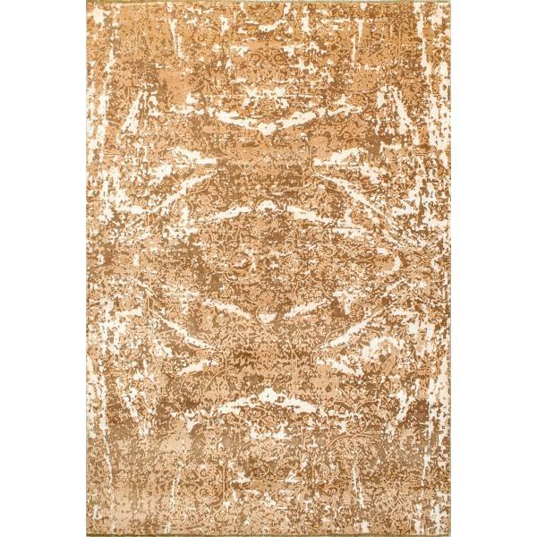 Indyjski, orientalny Jedwabno-wełniany dywan