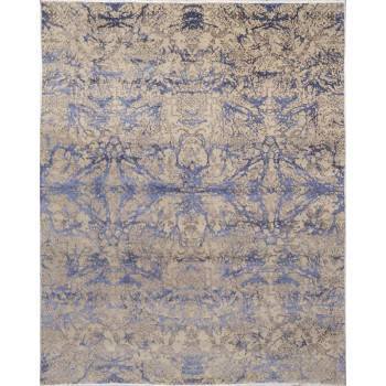 Indyjski, orientalny, ręcznie tkany dywan z jedwabiu i wełny