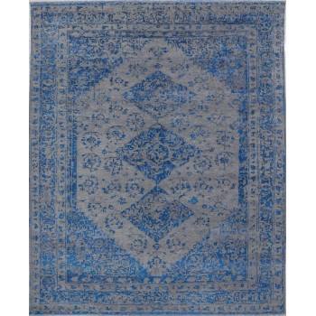 Indyjski, ręcznie tkany jedwabny dywan