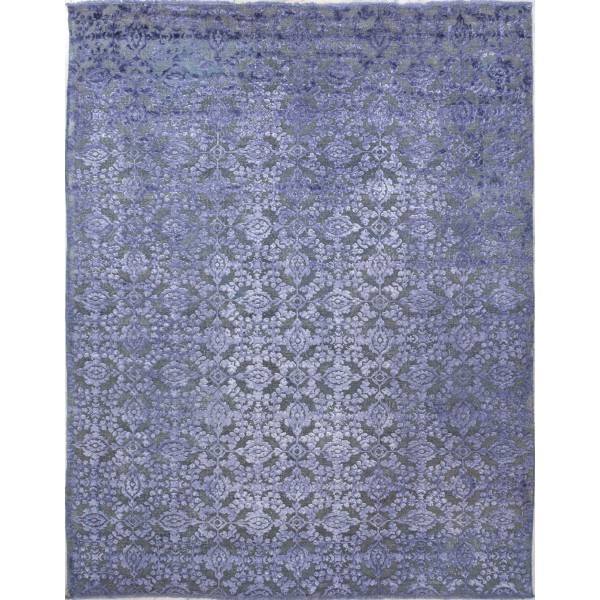 Orientalny, indyjski, ręcznie tkany jedwabny dywan