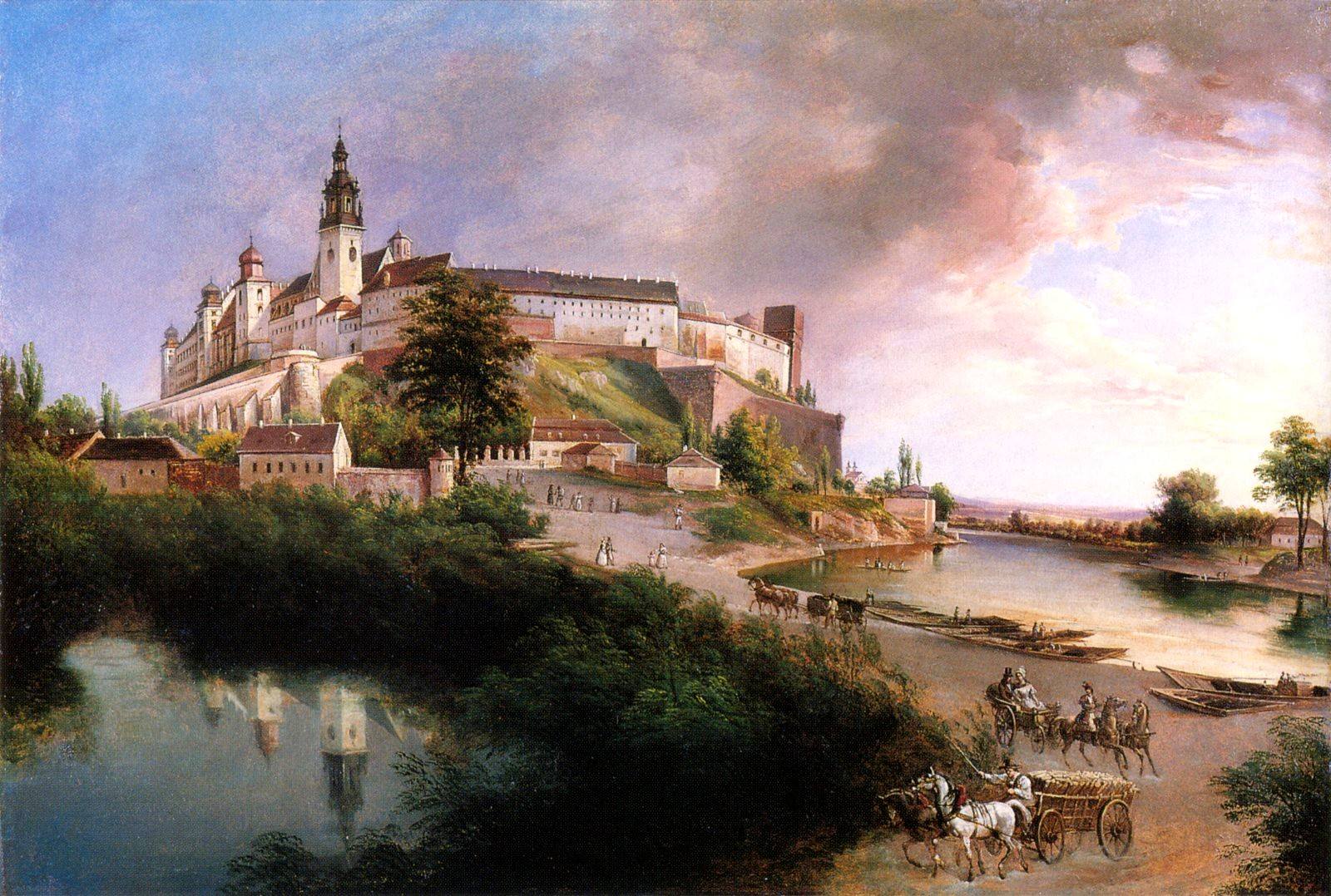 obraz Jana Nepomucena Głowackiego Widok Na Wawel