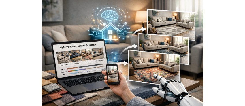 Jak AI może pomóc w doborze dywanów? Nowa era aranżacji wnętrz